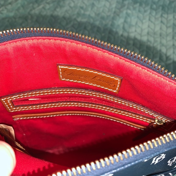 Dooney & Burk Navy Cross Body Bag - Picture 4 of 5